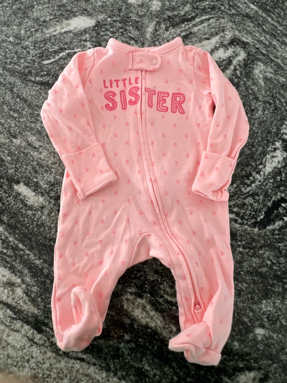 Carter's Light Pink Newborn One-Piece